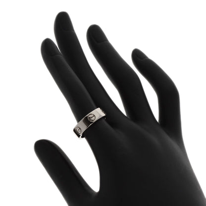 CARTIER   Ring love ring #51 K18 White Gold Ladies