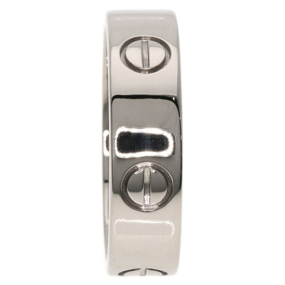 CARTIER   Ring love ring #61 K18 White Gold unisex