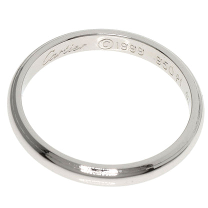 CARTIER   Ring Classic Wedding Band #47 Platinum PT950 Ladies