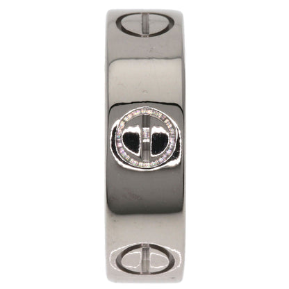 CARTIER love ring #50 Ring K18 White Gold Ladies [Used]