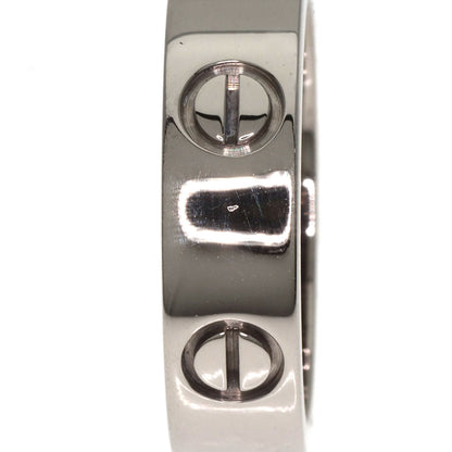 CARTIER love ring #55 Ring K18 White Gold Ladies [Used]