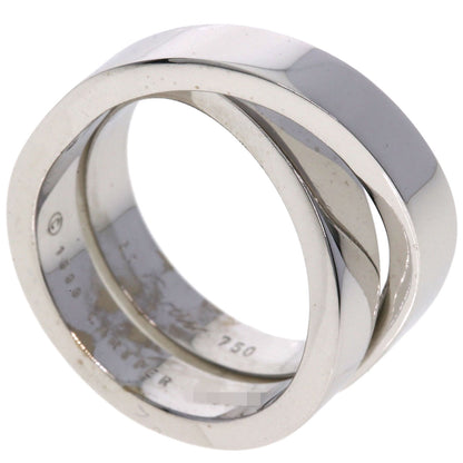 CARTIER   Paris Ring #52 Ring  K18 White Gold Ladies [Used]
