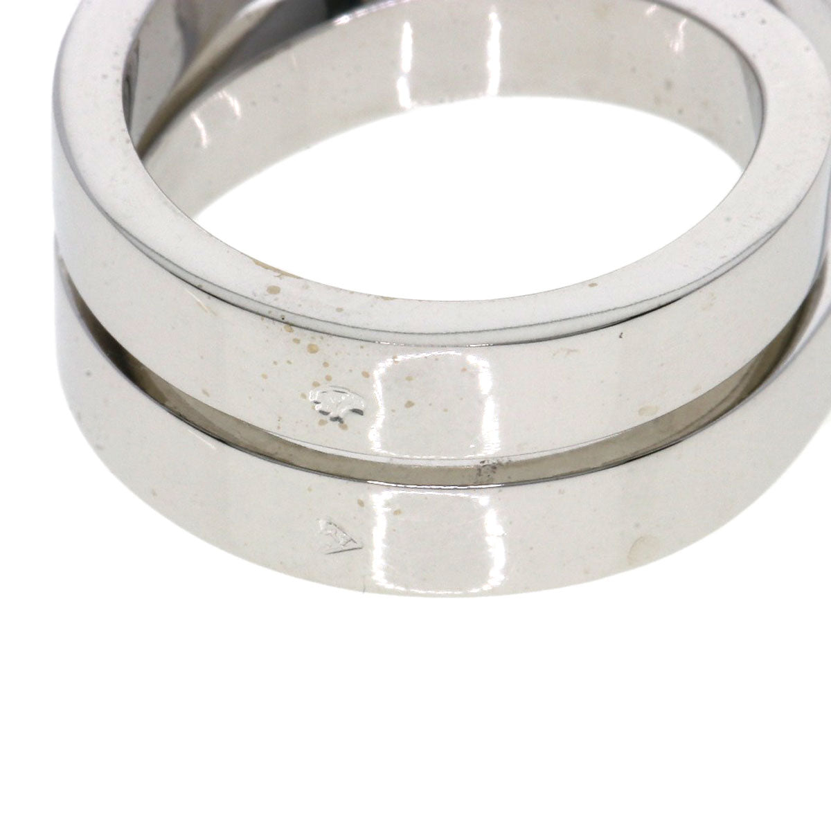 CARTIER   Paris Ring #52 Ring  K18 White Gold Ladies [Used]