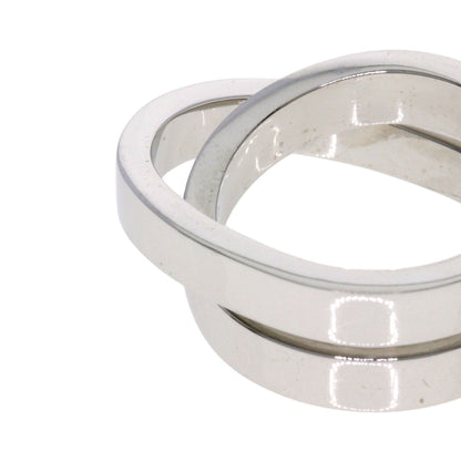 CARTIER   Paris Ring #52 Ring  K18 White Gold Ladies [Used]