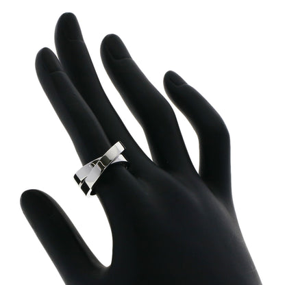 CARTIER   Paris Ring #52 Ring  K18 White Gold Ladies [Used]