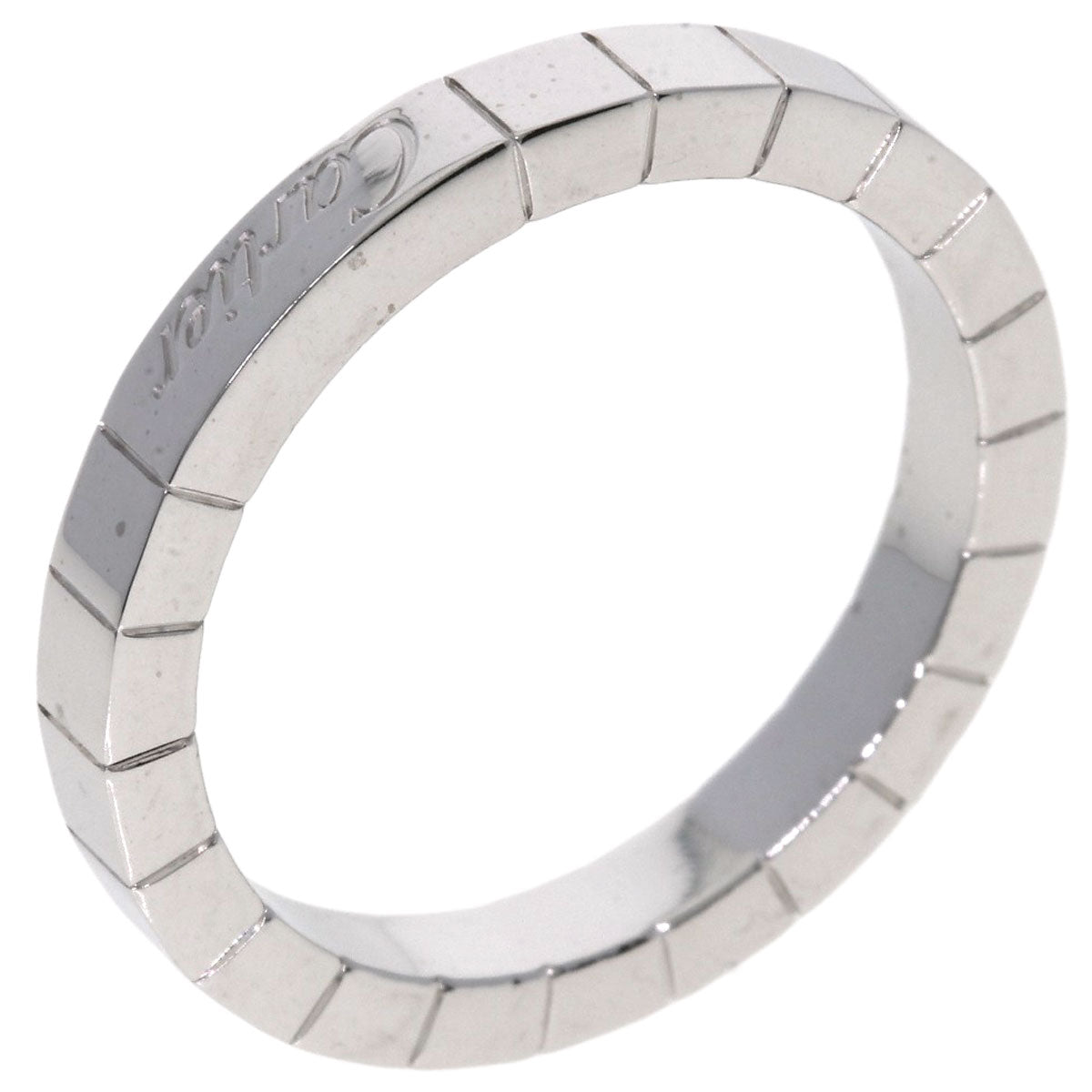 CARTIER   Lanier # 58 Ring  K18 White Gold Ladies [Used]