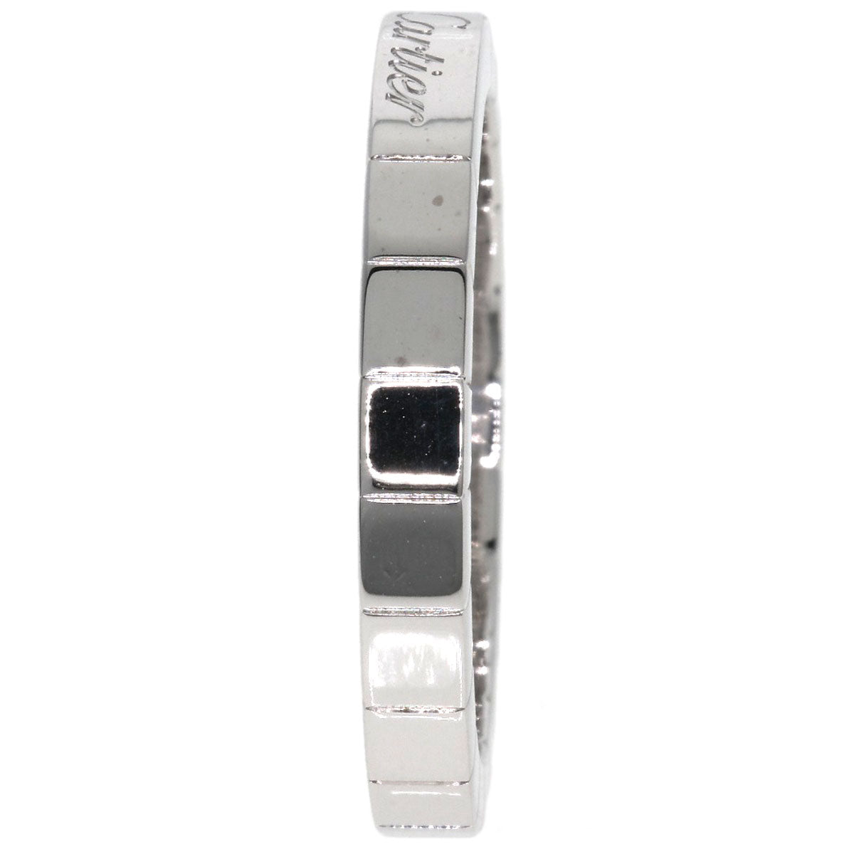 CARTIER   Lanier # 58 Ring  K18 White Gold Ladies [Used]
