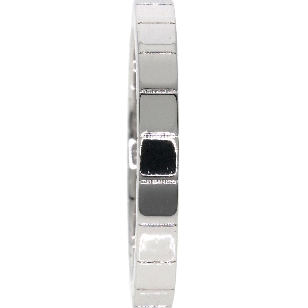 CARTIER   Lanier # 58 Ring  K18 White Gold Ladies [Used]