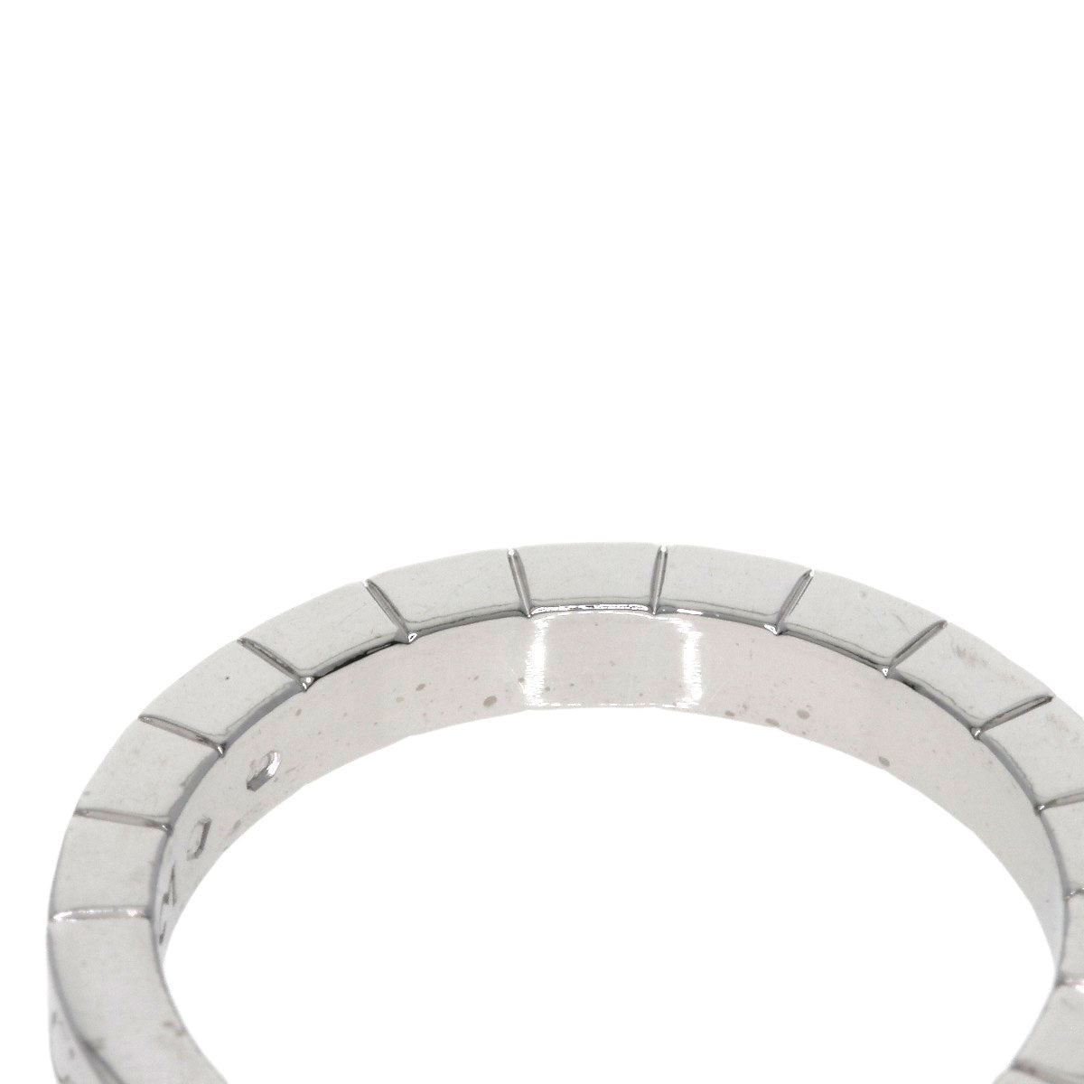 CARTIER   Lanier # 58 Ring  K18 White Gold Ladies [Used]