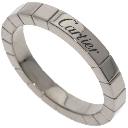 CARTIER   Laniere # 54 Ring  K18 White Gold Ladies [Used]