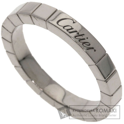 CARTIER   Laniere # 54 Ring  K18 White Gold Ladies [Used]