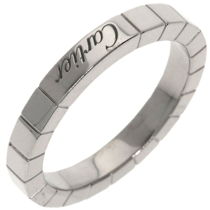 CARTIER   Laniere # 54 Ring  K18 White Gold Ladies [Used]