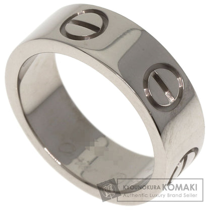 CARTIER   Ring love ring #45 K18 White Gold Ladies