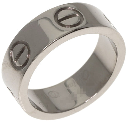 CARTIER   Ring love ring #45 K18 White Gold Ladies