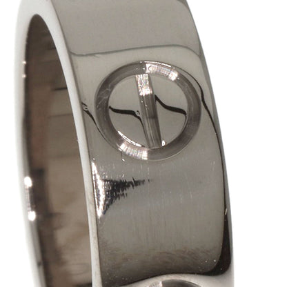 CARTIER   Ring love ring #45 K18 White Gold Ladies