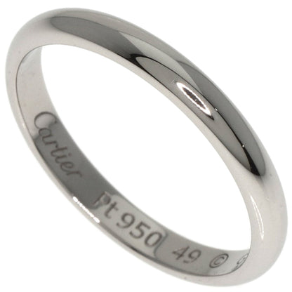 CARTIER   Ring Classic Wedding Band #49 Platinum PT950 Ladies