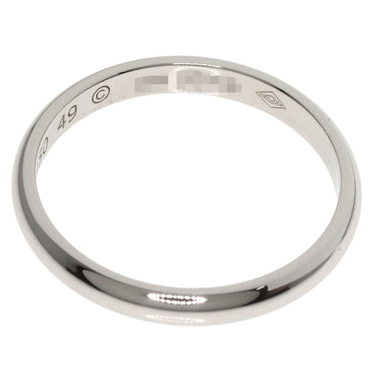 CARTIER   Ring Classic Wedding Band #49 Platinum PT950 Ladies