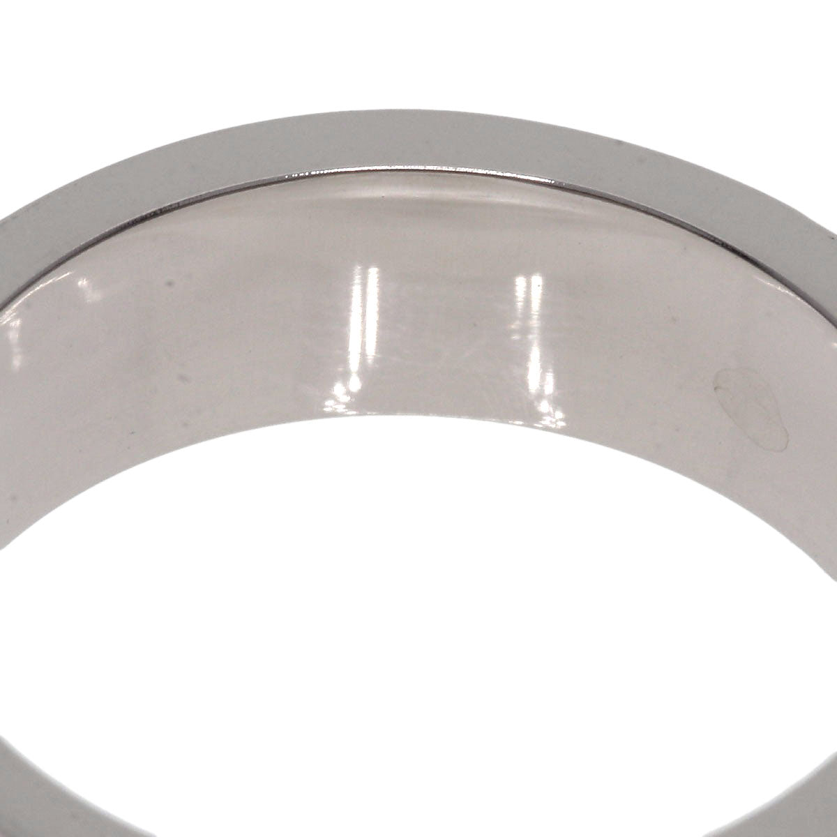 CARTIER love ring #50 Ring K18 White Gold Ladies [Used]