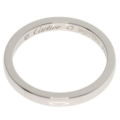 CARTIER   Ring Classic Wedding Band #47 Platinum PT950 Ladies