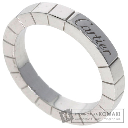 CARTIER   Laniere # 49 Ring  K18 White Gold Ladies [Used]