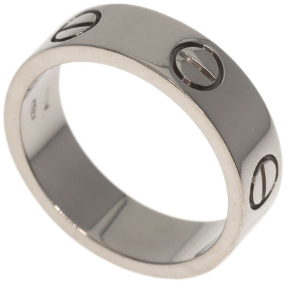 CARTIER   Ring love ring #53 K18 White Gold Ladies