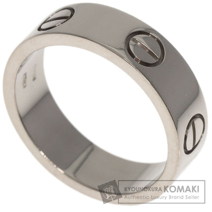 CARTIER   Ring love ring #53 K18 White Gold Ladies