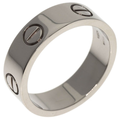 CARTIER   Ring love ring #53 K18 White Gold Ladies