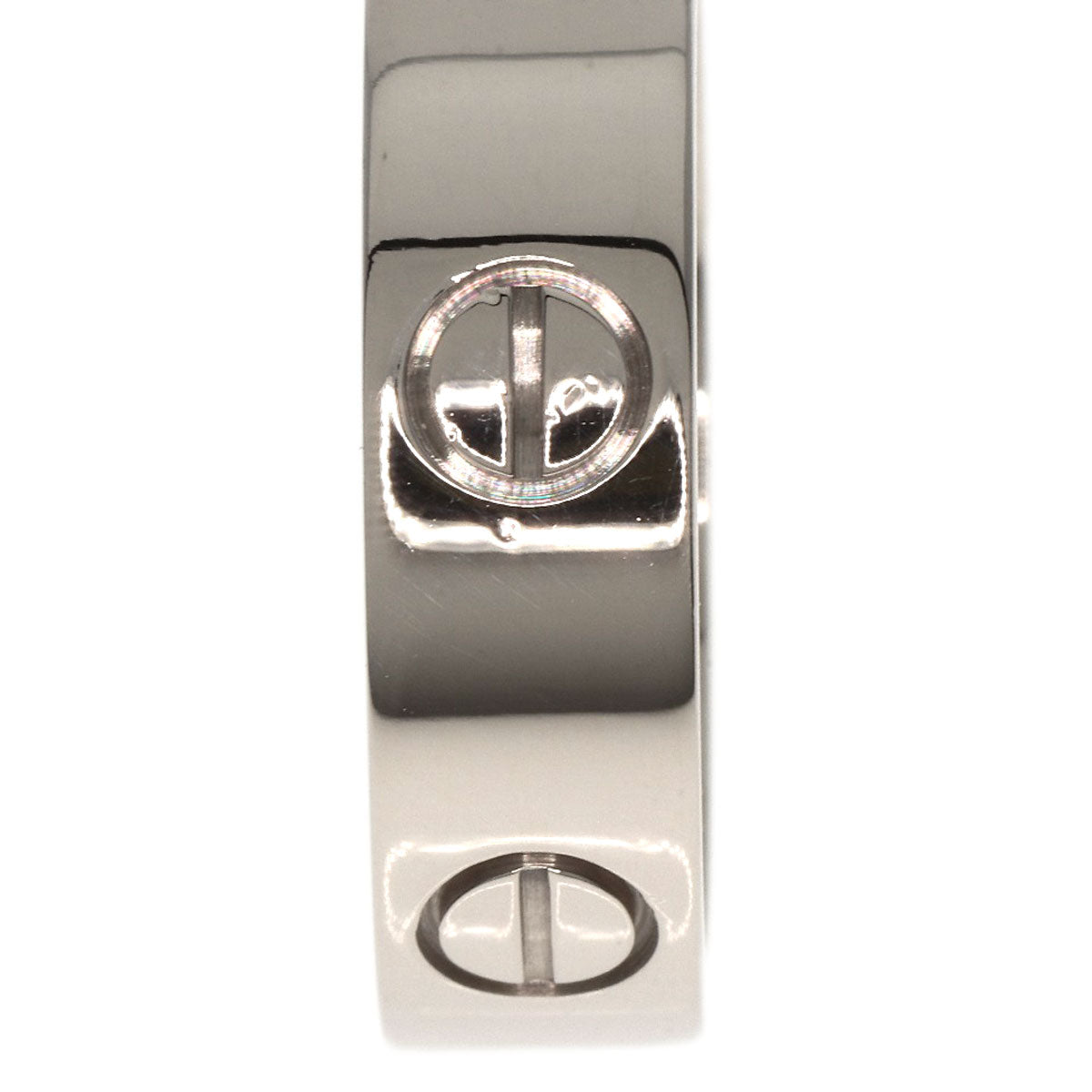 CARTIER   Ring love ring #53 K18 White Gold Ladies