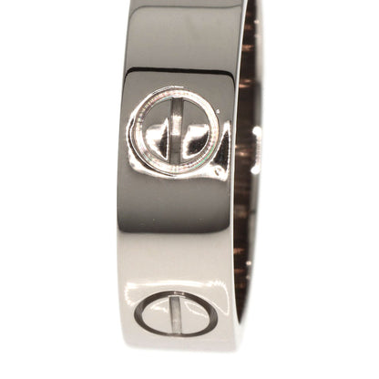 CARTIER   Ring love ring #53 K18 White Gold Ladies