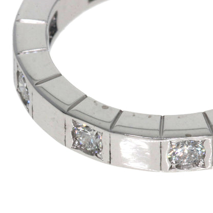 CARTIER Raniere Half Diamond #47 Ring K18 White Gold Ladies [Used]