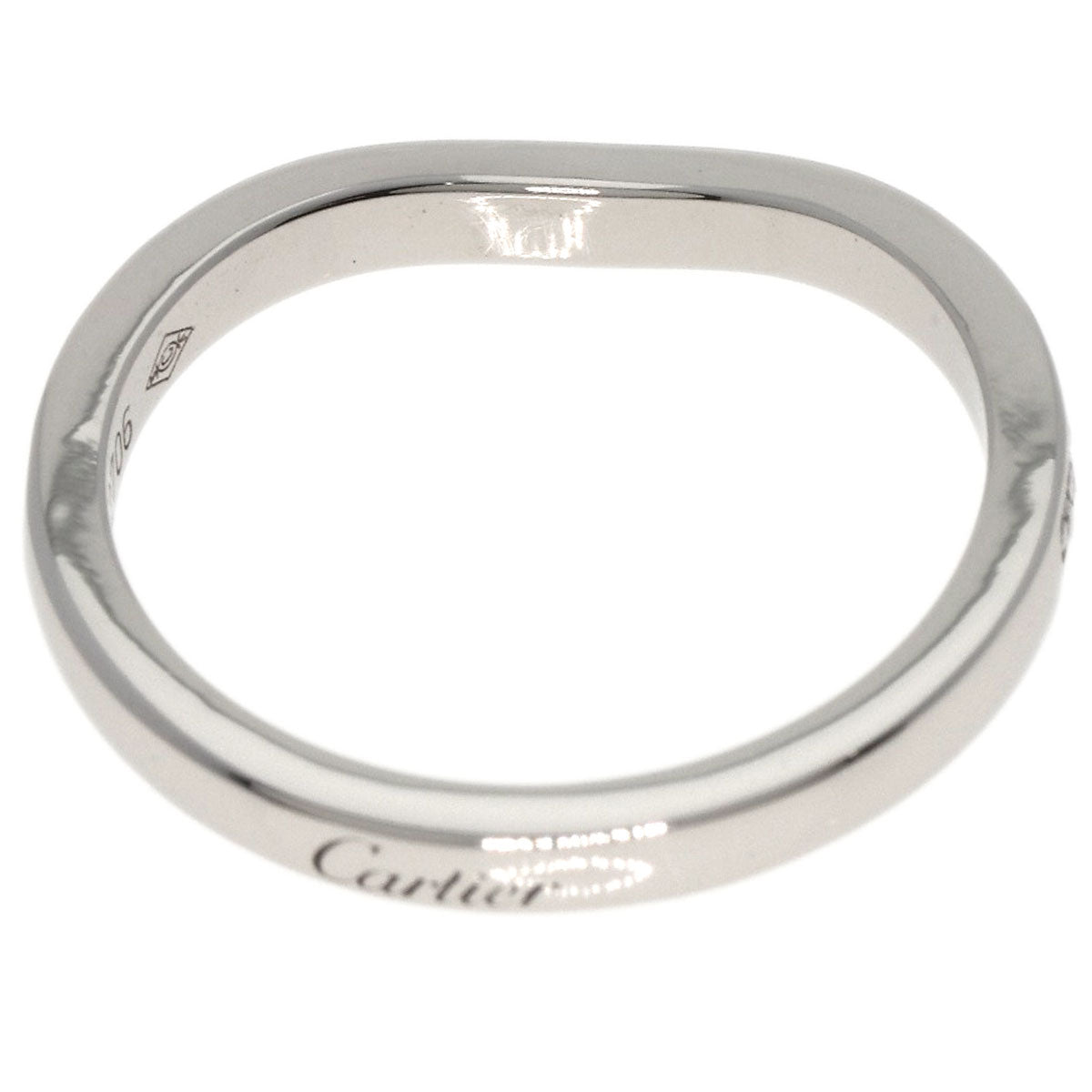 CARTIER   Ring Ballerina Wedding Diamond #47 Platinum PT950 Ladies