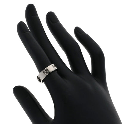 CARTIER love ring #50 Ring K18 White Gold Ladies [Used]