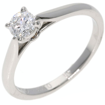 CARTIER   Ring Solitaire Diamond # 45 Platinum PT950 Ladies