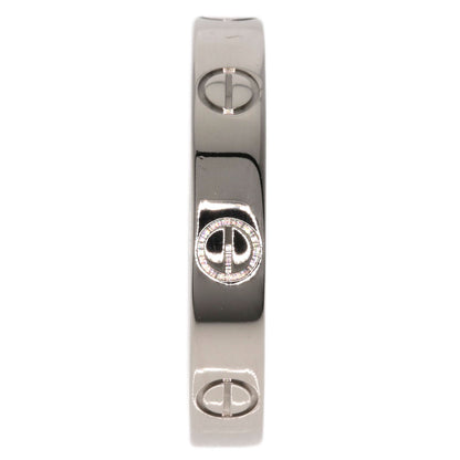 CARTIER   Ring Mini love ring #58 K18 White Gold Ladies