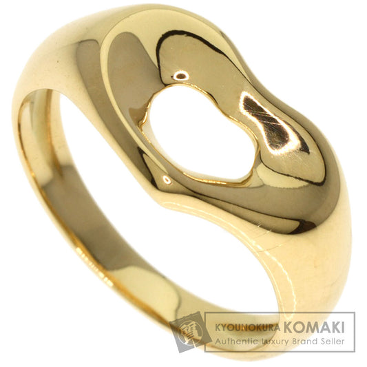 TIFFANY&Co.   Ring Open heart K18 Yellow Gold Ladies