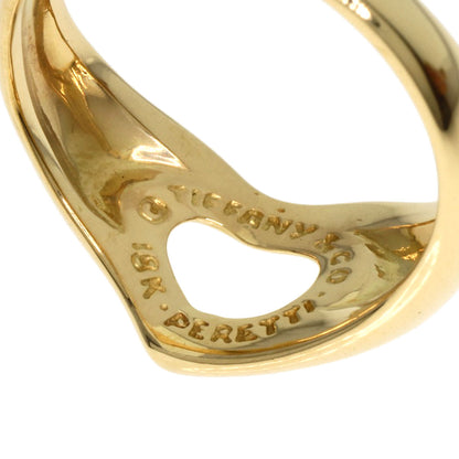 TIFFANY&Co.   Ring Open heart K18 Yellow Gold Ladies