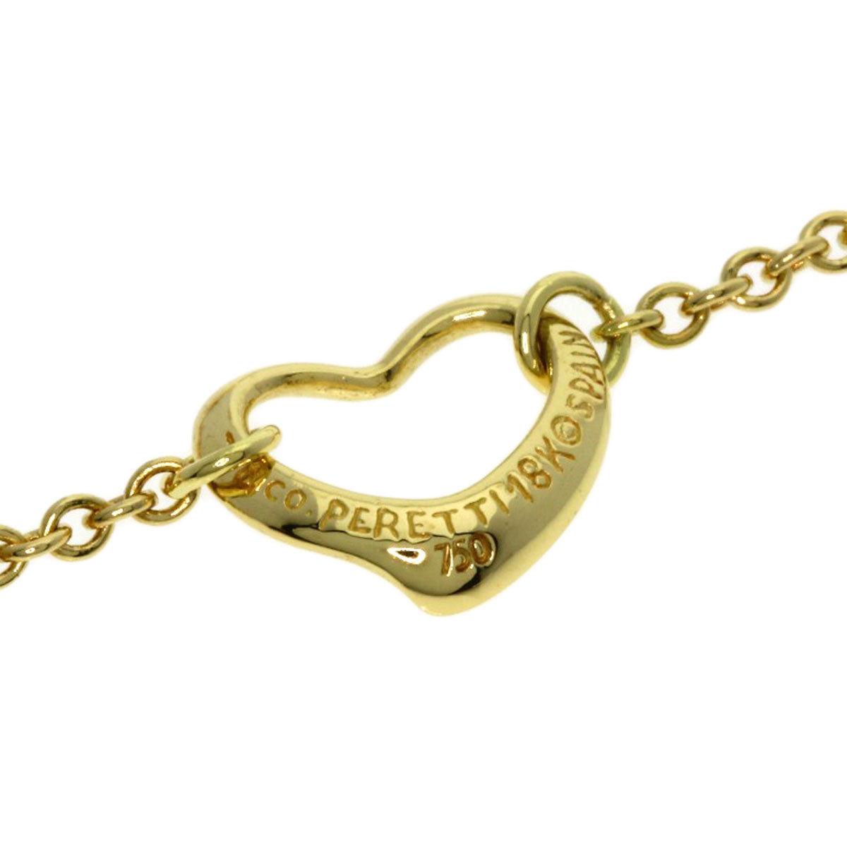 TIFFANY&Co.   Bracelet Open heart K18 Yellow Gold Ladies