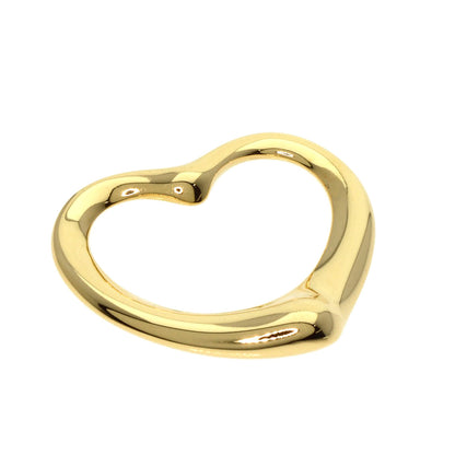 TIFFANY&Co.   Pendant top Open heart K18 Yellow Gold Ladies