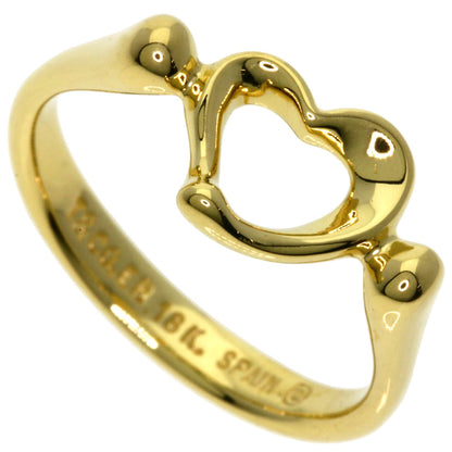 TIFFANY&Co.   Ring Open heart K18 Yellow Gold Ladies