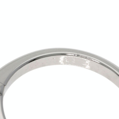 TIFFANY&Co. Solitaire Diamond Knife Edge Ring Platinum PT950 Ladies [Used]