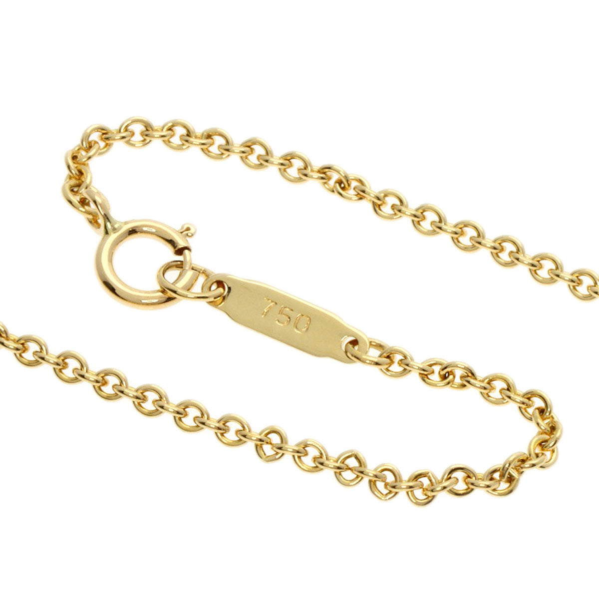 TIFFANY&Co.   Necklace Pintide Heart K18 Yellow Gold Ladies