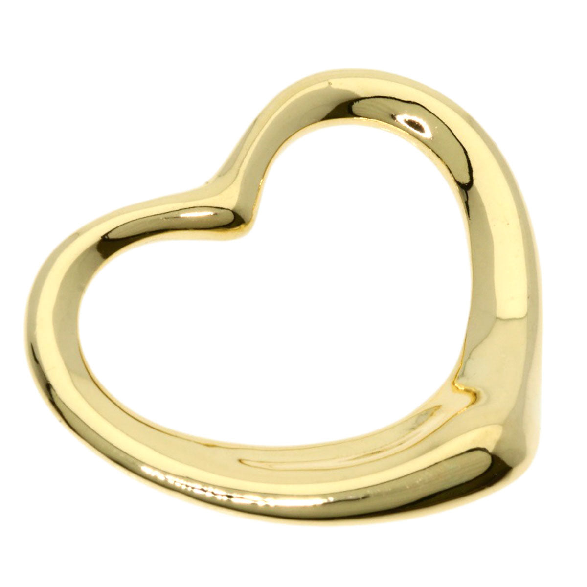 TIFFANY&Co.   Pendant top Open heart K18 Yellow Gold Ladies