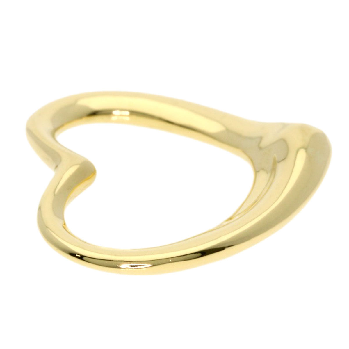 TIFFANY&Co.   Pendant top Open heart K18 Yellow Gold Ladies