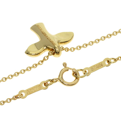 TIFFANY&Co.   Necklace Bird cross K18 Yellow Gold Ladies