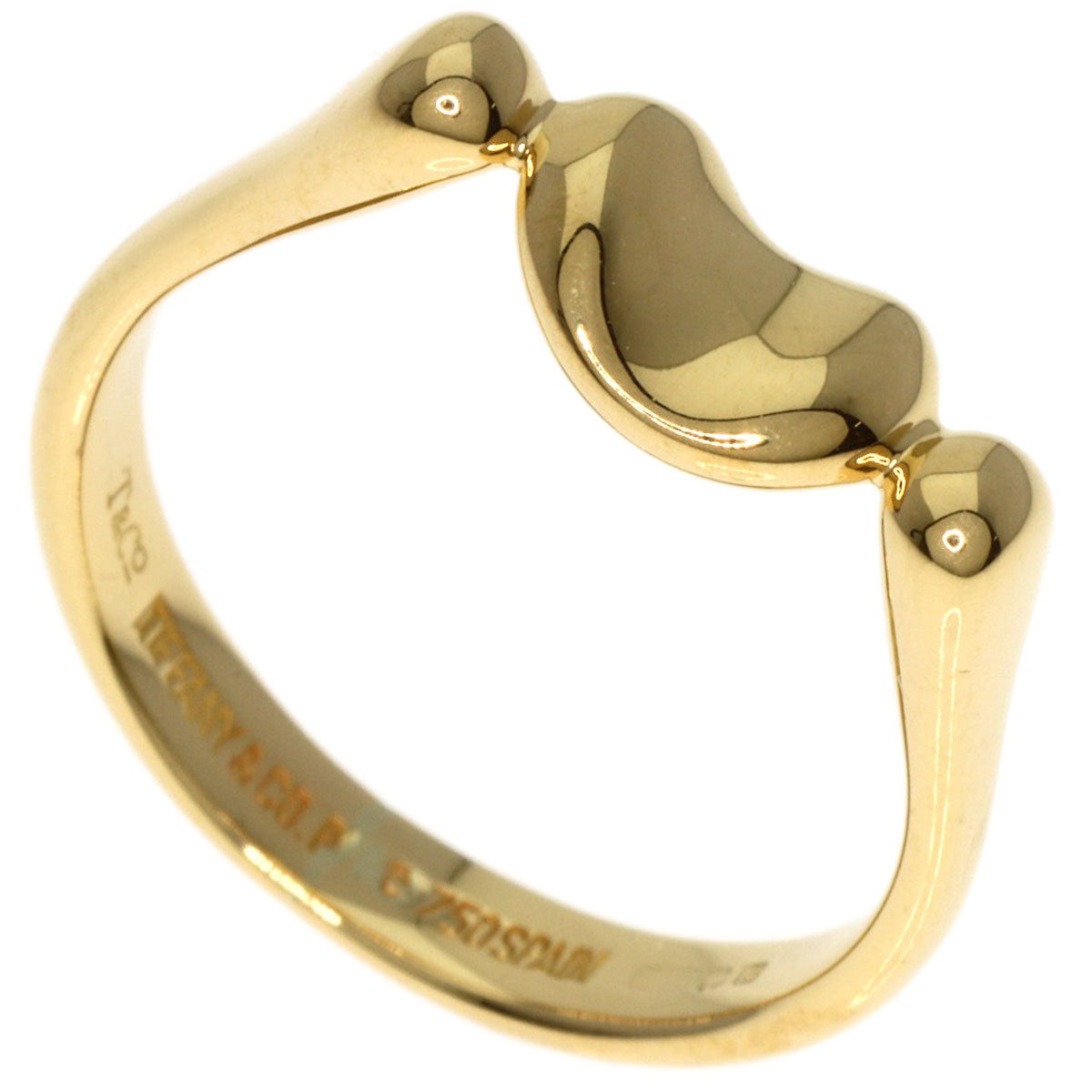 TIFFANY&Co.   Ring Bean K18 Yellow Gold Ladies