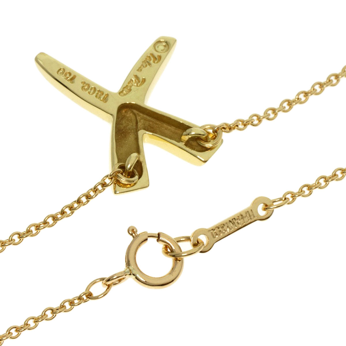 TIFFANY&Co.   Necklace Graffiti X Kiss Paloma Picasso K18 Yellow Gold Ladies