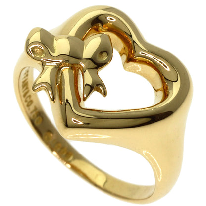 TIFFANY&Co.   Ring Ribbon heart K18 Yellow Gold Ladies