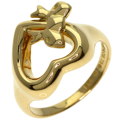 TIFFANY&Co.   Ring Ribbon heart K18 Yellow Gold Ladies