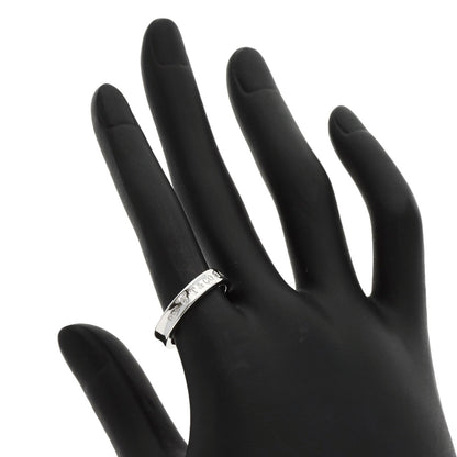 TIFFANY&Co. 1837 Narrow Diamond Ring K18 White Gold Ladies [Used]