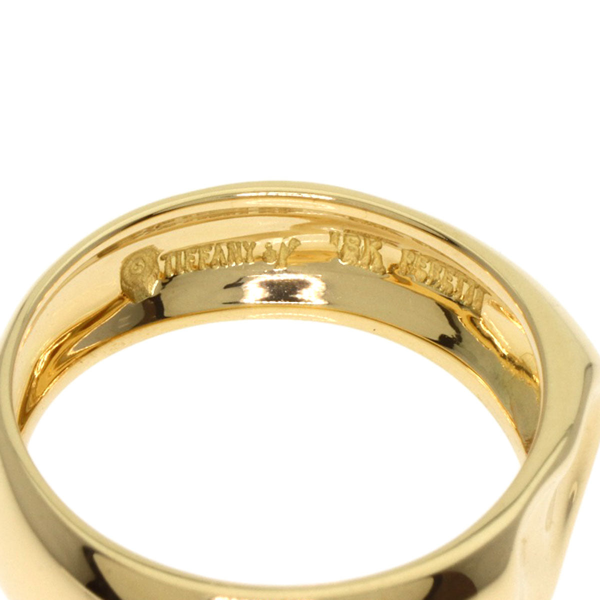 TIFFANY&Co.   Ring Full heart K18 Yellow Gold Ladies